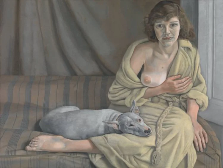 Lucian Freud: Girl with a White Dog, 1951/52