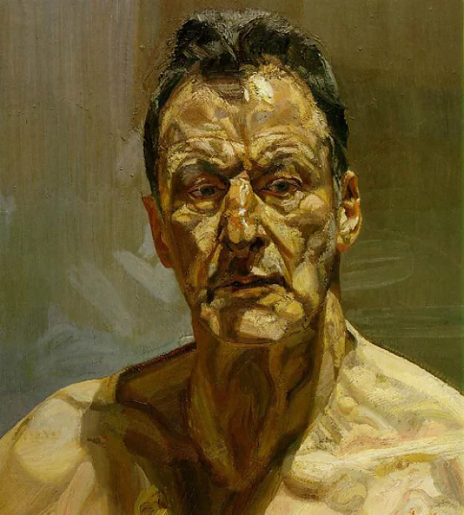 Selbstportrait Lucian Freud, 1985