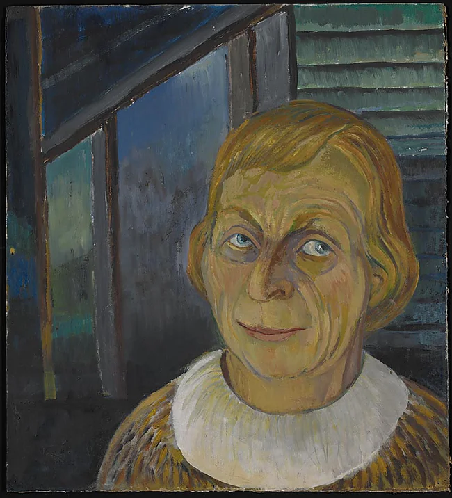 Hanna Bekker: Porträt Ida Kerkovius, 1947, Stadtmuseum Hofheim