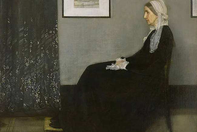 Hätte keinen Eintritt zahlen müssen: Whistlers Mutter | © James McNeill Whistler, Arrangement in Grey and Black No. 1 (Whistler’s Mother), 1871