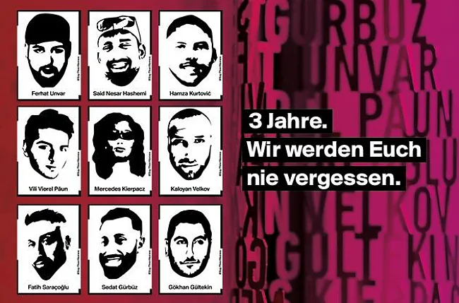 Zum 3. Jahrestag des rassistischen Attentats in Hanau
