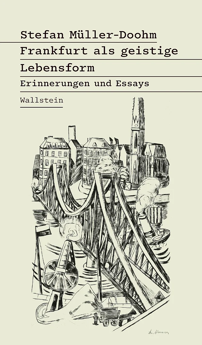 Cover „Frankfurt als geistige Lebensform“ | &copy; Wallstein Verlag