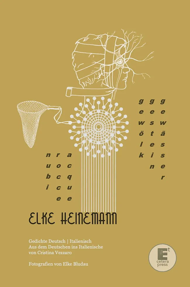 Cover Elke Heinemann: „Gewölk, Gestein, Gewässer“ | © etcetera press berlin