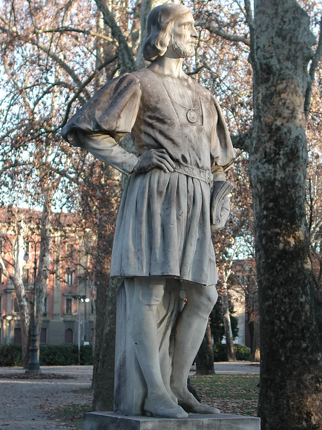 Ludovico-Ariost-Statue in Reggio Emilia | © Foto: Paolo da Reggio / Wikimedia Commons