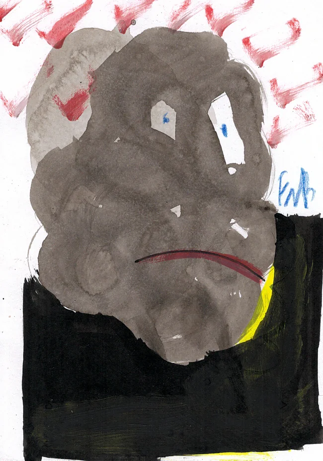 F. W. Bernstein, Graue Wolke | © Art Virus Ltd