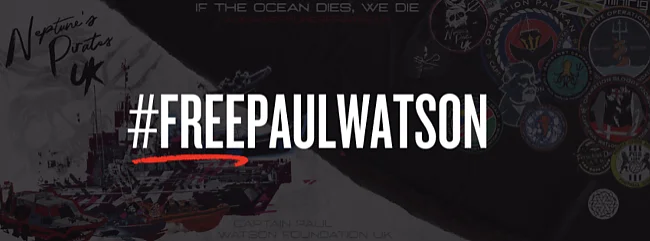 Free Paul Watson! | © Captain Paul Watson Foundation