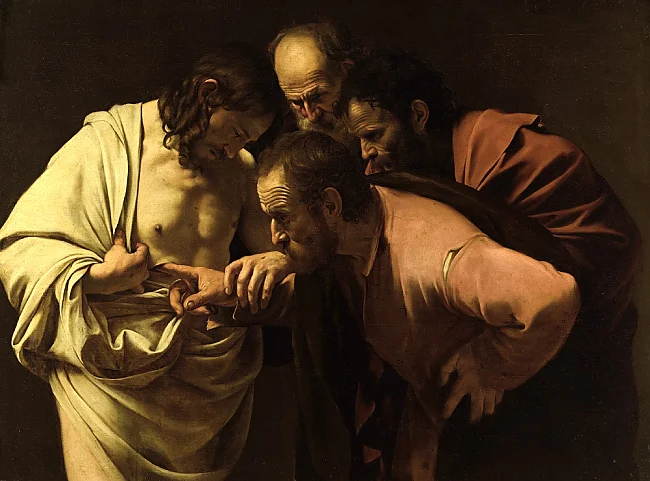Caravaggio: Der unglaübige Thomas 