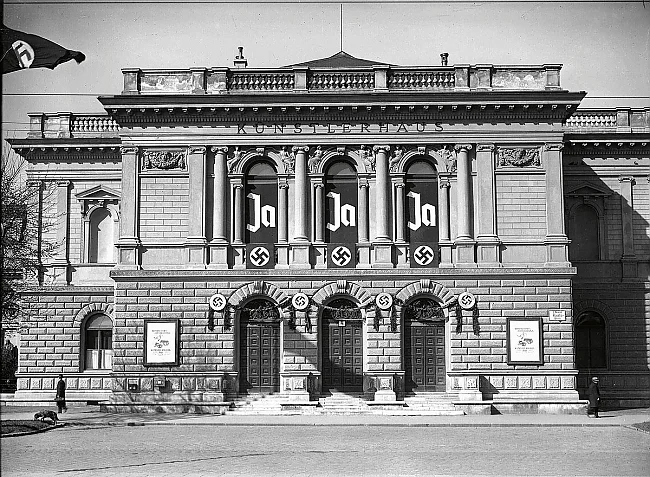 Wien 1, Künstlerhaus, 1938, Fotografie, Österreichische Nationalbibliothek, Bildarchiv und Grafiksammlung | © Österreichische Nationalbibliothek