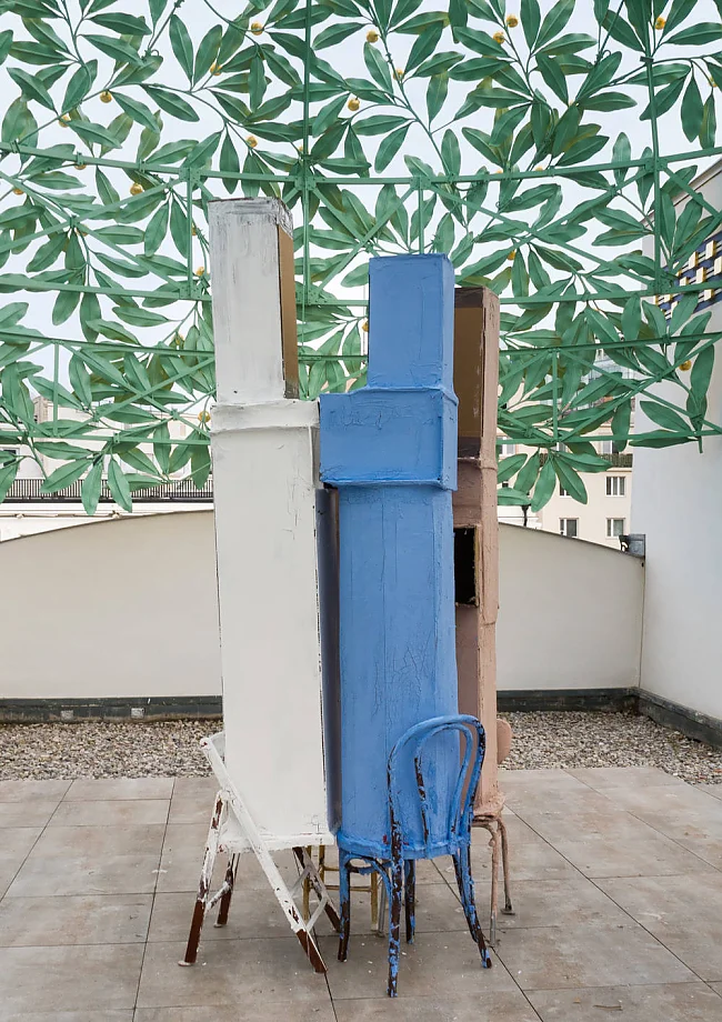 Carlos Bunga: Installationsansicht | © Secession, 2021. Iris Ranzinger