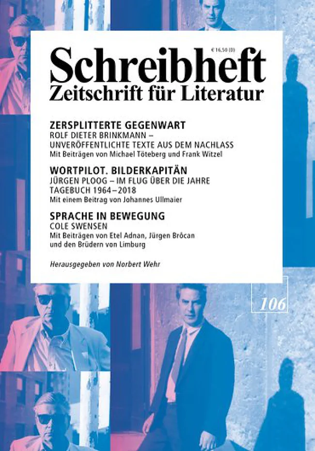 Coverabbildung SCHREIBHEFT ZEITSCHRIFT FÜR LITERATUR 106 | &copy; Schreibheft Verlag, Quelle: schreibheft.de