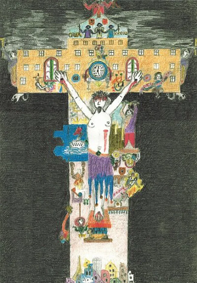 Peter Wirz: „Das Kreuz Christi“  | © Sammlung Dadi Wirz