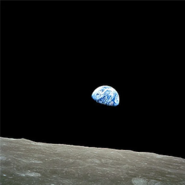 „Earthrise“, Bill Anders (Apollo 8), 1968  | © Fotografie | NASA