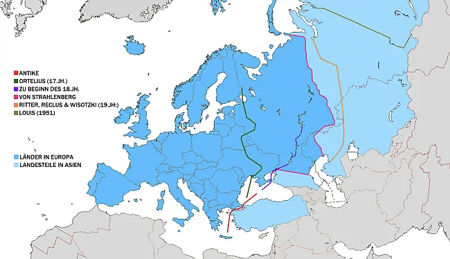 Historische Grenzziehungen Europas