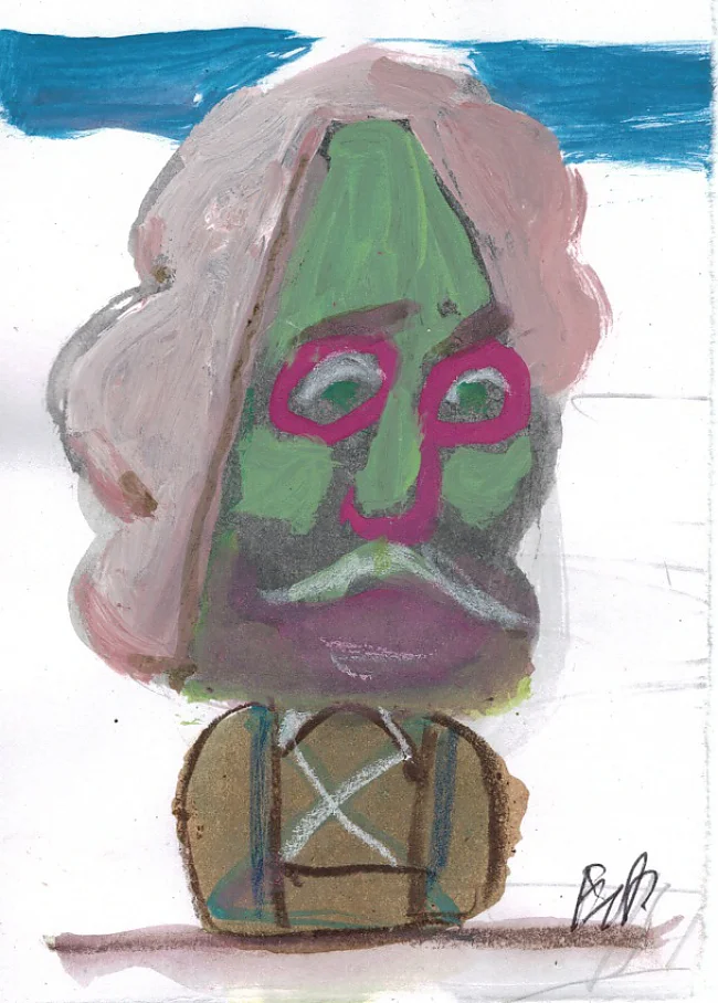 F. W. Bernstein, Postkarte, 2013 | © Art Virus Ltd.