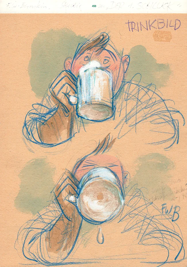 F. W. Bernstein, Trinkbild, 2013