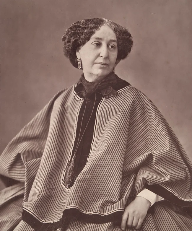 George Sand by Nadar, 1864  | &copy; Encyclopædia Britannica / Yale University Art Gallery, Everett V. Meeks, B.A. 1901, Fund (1974.42)