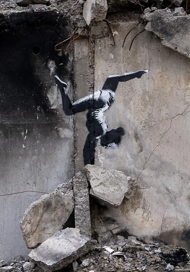 Banksy – Borodyanka, Ukraine