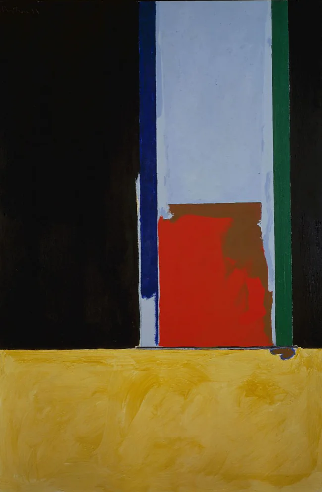 Robert Motherwell: The Garden Window, 1969/90, Acryl auf Leinwand, 152 x 124 cm
