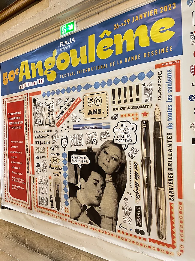 50. Comicfestival in Angoulême
