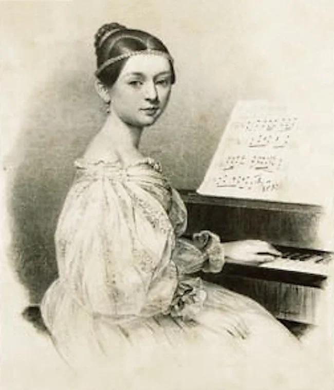 Clara Wieck, 1835
