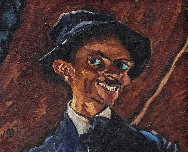 Ludwig Meidner: Selbstbildnis, 1912 | © Jüdisches Museum Frankfurt