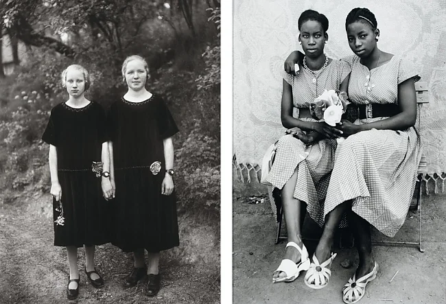 August Sander, Bauernmädchen (Country Girls), 1925, from the series 