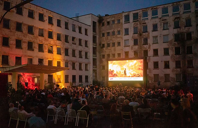 Open Air Kino - Altes Polizeipräsidium | © Freiluftkino Frankfurt
