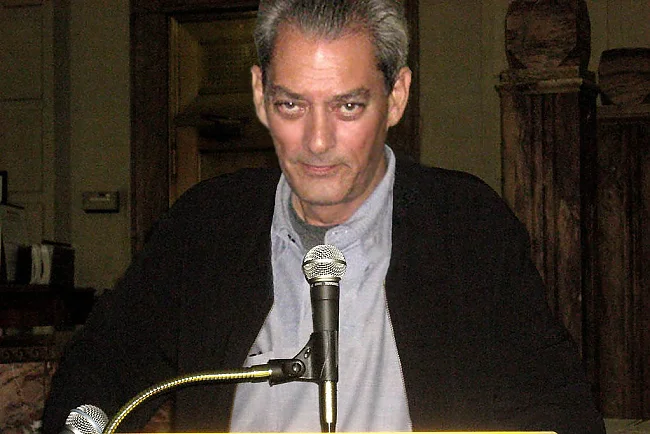 Porträtfoto Paul Auster, Brooklyn Book Festival 2007 | © wikimedia commons CC-BY-SA-2.0-DE