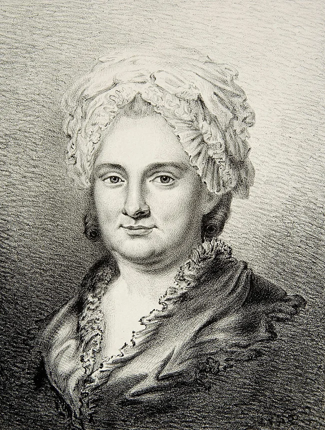 Portrait von Goethes Mutter Katharina Elisabeth, um 1780 | © HMF Horst Ziegenfusz