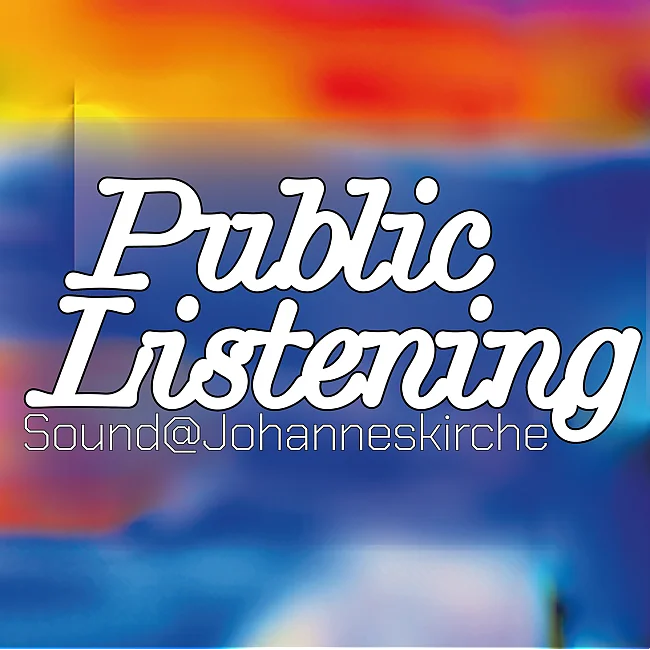 Public Listening. Sound@Johanneskirche | © 2024 luca ganz