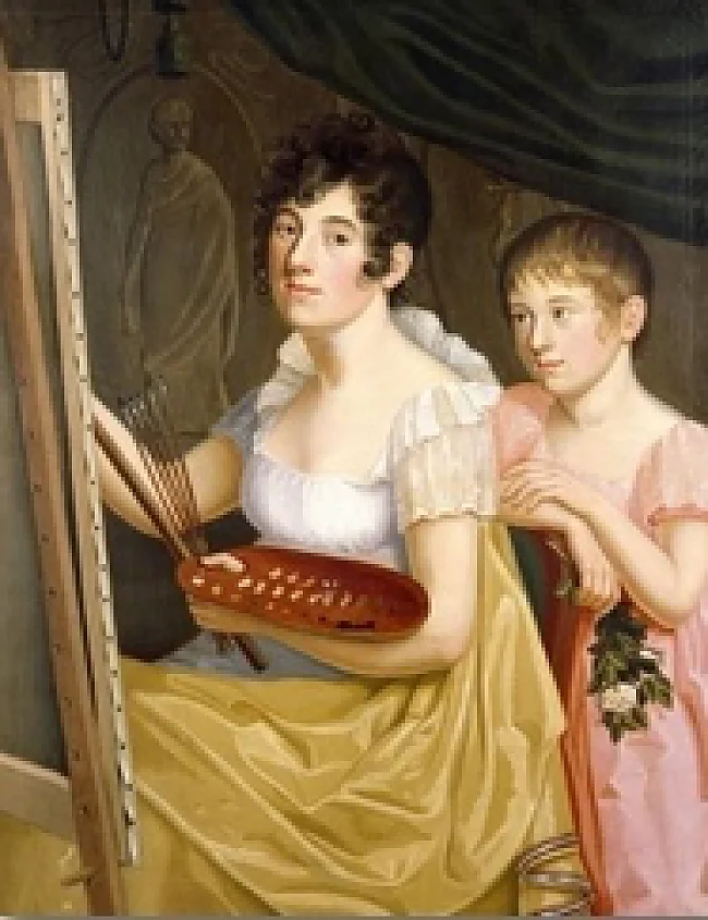 Caroline Bardua: Johanna und Adele Schopenhauer 1806