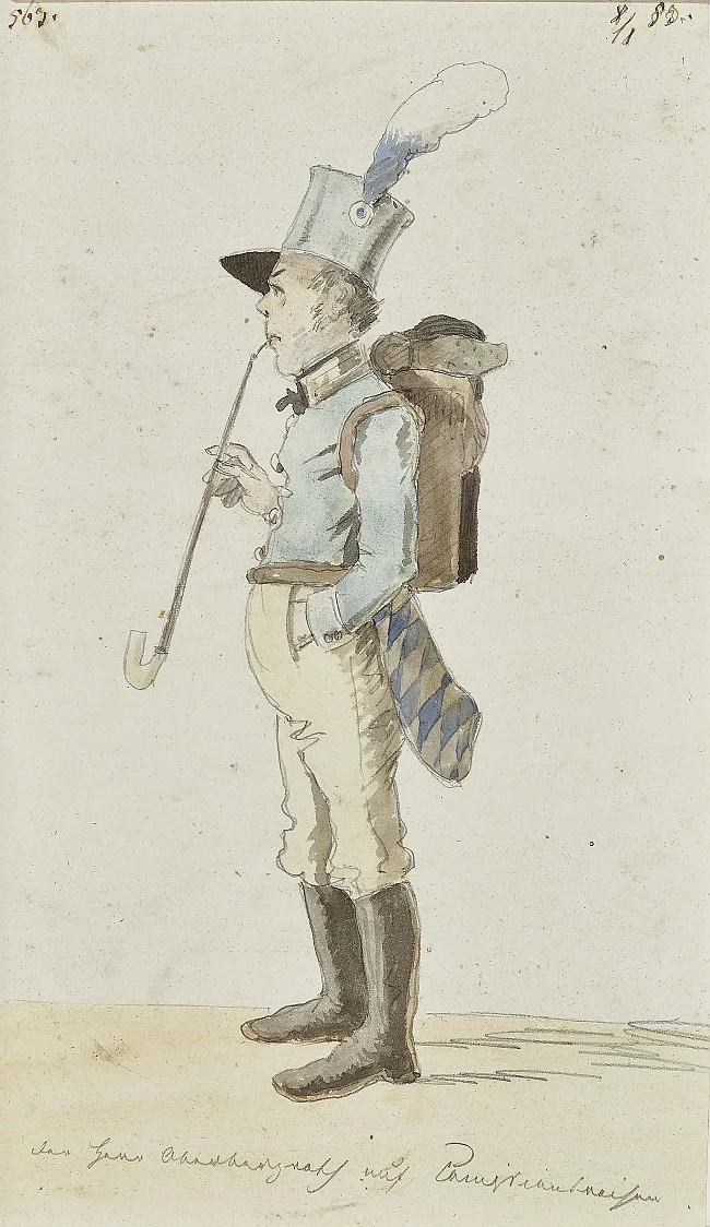 Bayerischer Soldat | © Franz Graf von Pocci 