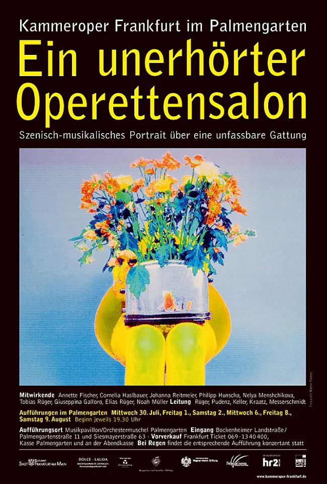 Kammeroper Frankfurt: Ein unerhörter Operettensalon | © Kammeroper Frankfurt