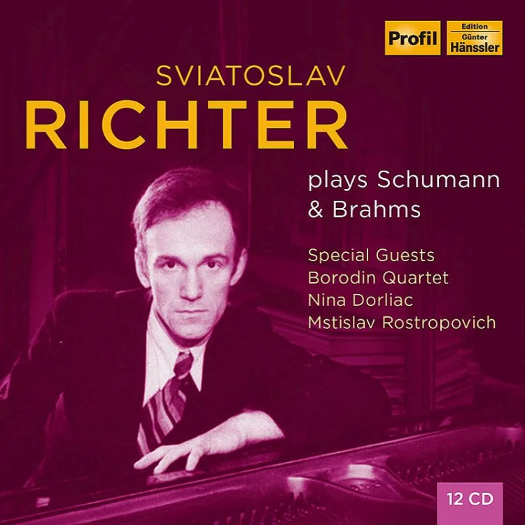 Svjatoslav Richter plays Schumann & Brahms 12 CDs PH 17067
