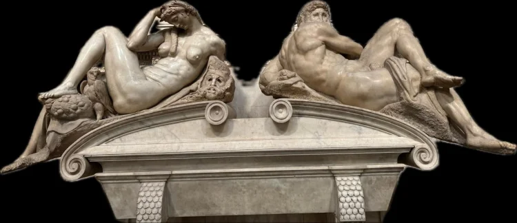 Grabmal von Giuliano de' Medici (Michelangelo), Basilica di San Lorenzo, Sagrestia Nuova | © Foto: Nicole Thamm