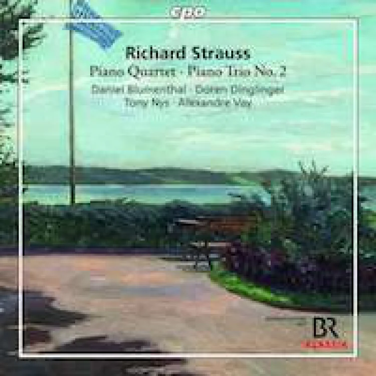 Richard Strauss Klavierquartett op.13, Klaviertrio D-Dur Daniel Blumenthal (Klavier), Doren Dinglinger (Violine), Tony Nys (Viola), Alexandre Vay (Violoncello) cpo 555 116-2