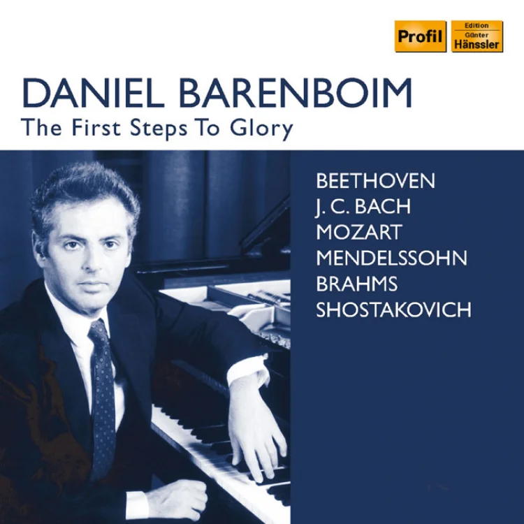 Daniel Barenboim The First Steps To Glory 4 CDs PH18038