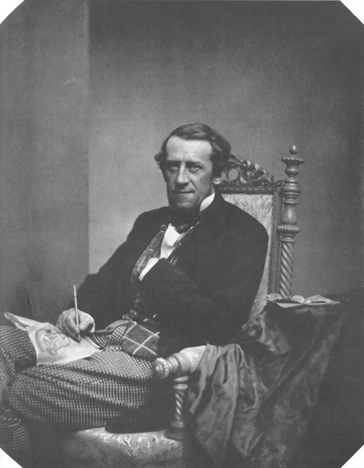 Porträt Poccis, Fotografie, um 1855