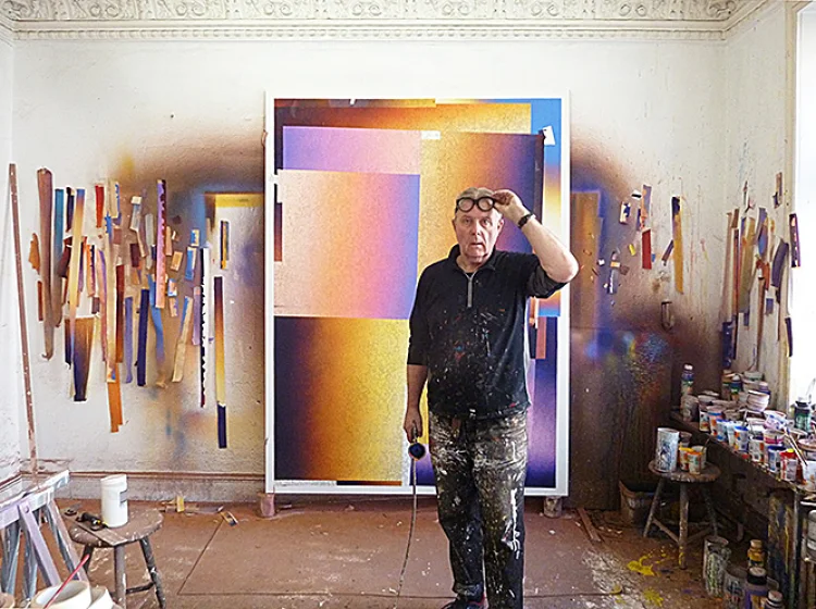 Adam Jankowski in seinem Atelier in St. Pauli 
