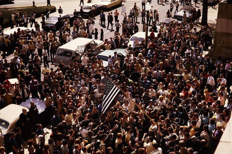 Bild 1 - Proteste am ersten Internationalen Tag der Erde in Washington D.C. 1970 | &copy; Foto: Wikicommons