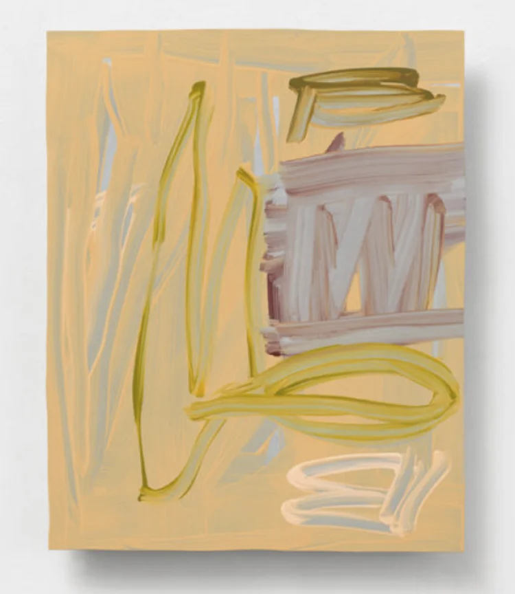 Imi Knoebel: Etcetera XXXVIII, 2023, Acryl auf Aluminium, 77 x 62.1 x 4.5 cm