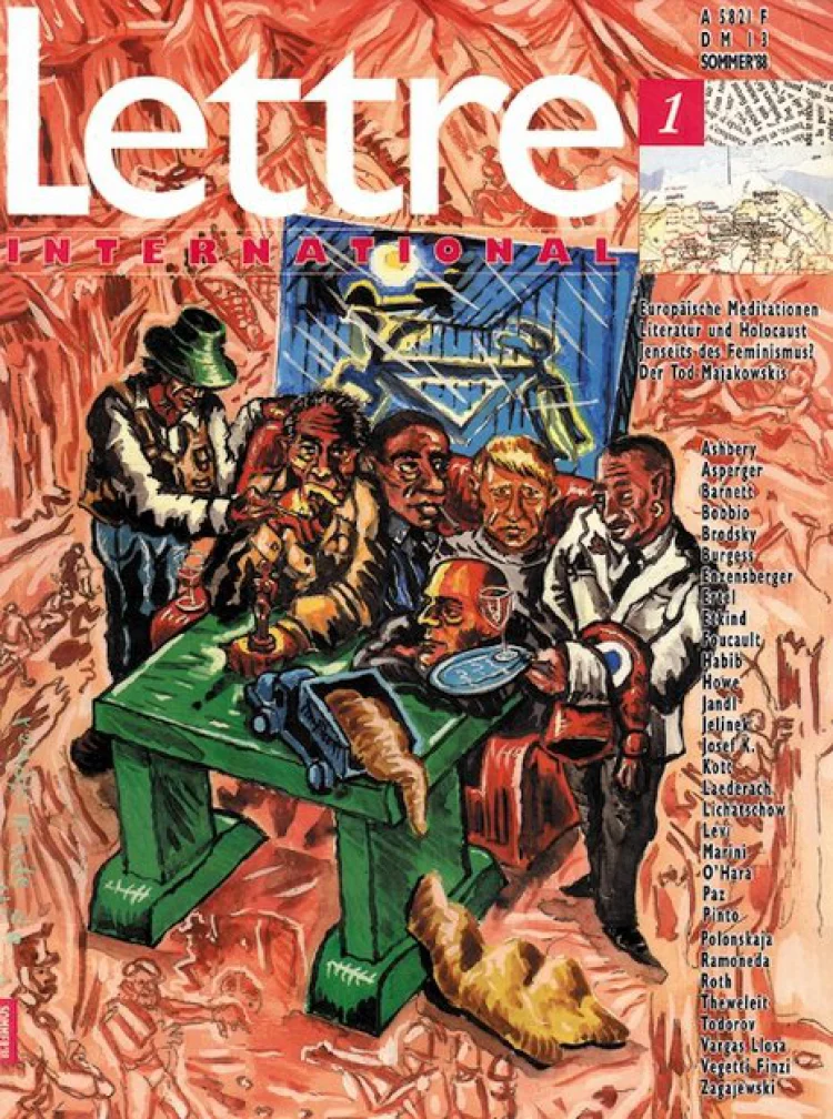 Erste Ausgabe der deutschen „Lettre International“, Sommer 1988