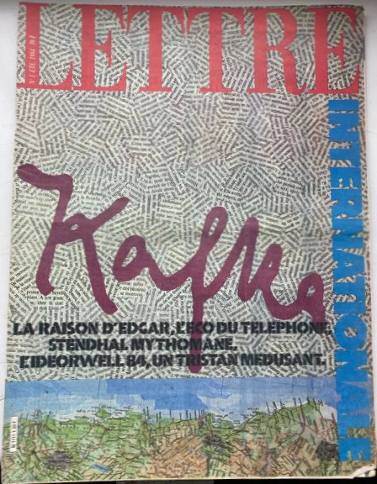 Das Cover der allerersten, französischen Ausgabe von „Lettre Internationale“, 1984 (Herausgeber: Antonin J. Liehm)
