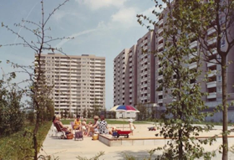  „Die Neue Heimat“: Siedlung Kranichstein Darmstadt, 1965–1968 | © Foto: Hamburgisches Architekturarchiv