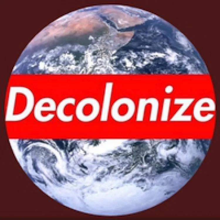 Symbol der Decolonize-Bewegung