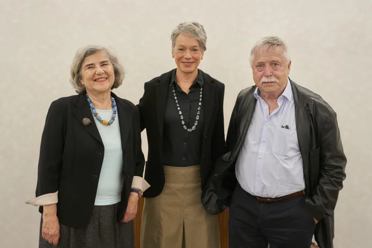 Barbara Honigmann, Ina Hartwig, Wolf Biermann | © Foto: Alexander Paul Englert