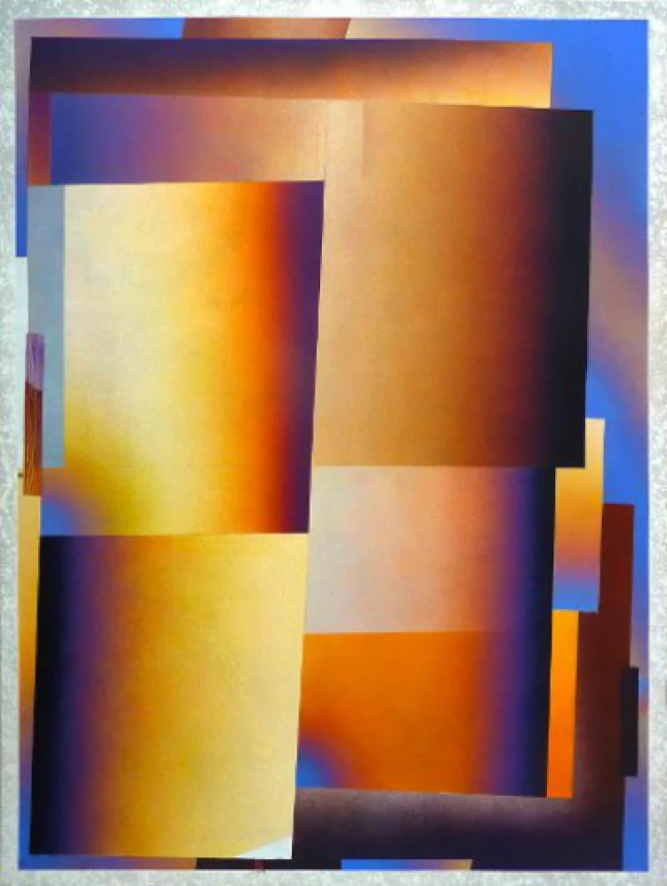 Adam Jankowski: Fenster 1, 2012, Acryl auf Leinwand, 240×180 cm