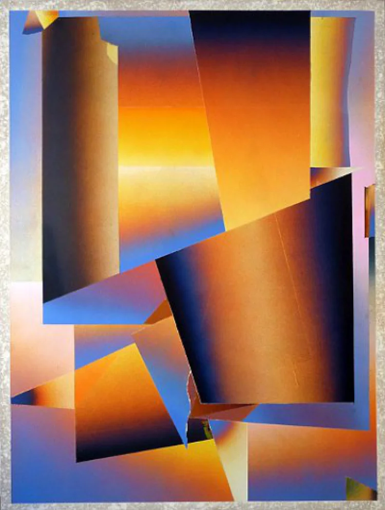 Adam Jankowski: Fenster 7, 2014, Acryl auf Leinwand, 240×180 cm
