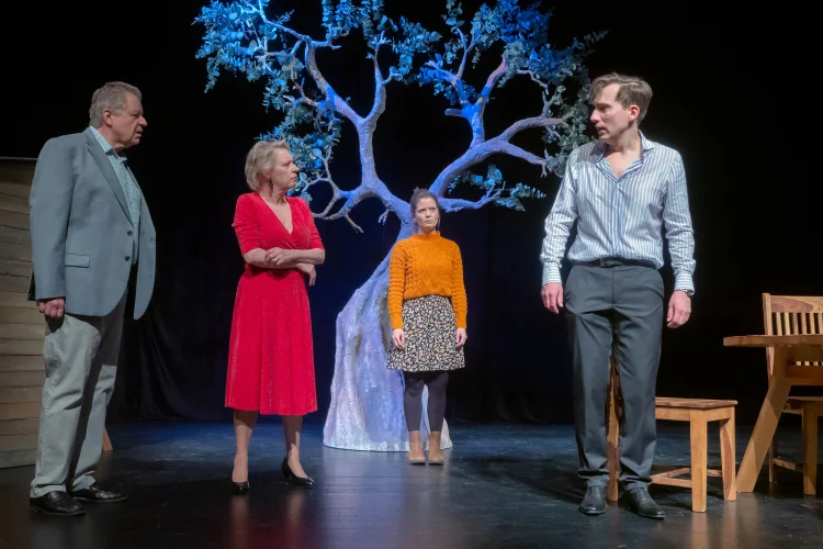 Gerhard Mohr, Maria Hartmann, Katarina Schmidt, Mathias Renneisen | © Foto: Helmut Seuffert