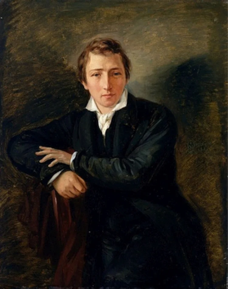 Heinrich Heine, Gemälde von Moritz Daniel Oppenheim, 1831 | © Foto: https://commons.wikimedia.org/w/index.php?curid=3758159